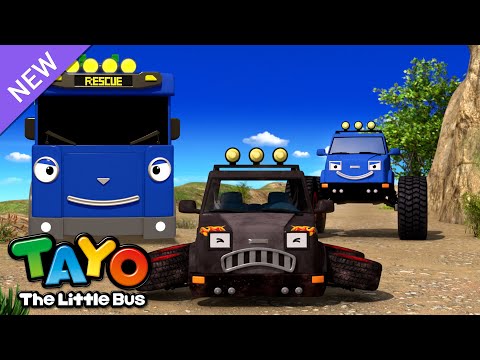 Powerful Rescue Truck, Strong! | Rescue Team Song for Kids | Tayo the Little Bus