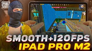 iPad Pro M2 PUBG Gameplay ⚡Smooth + 120FPS🔥| PUBG MOBILE
