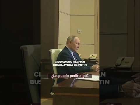 Putin promete ayudar a un alemán para obtener la ciudadanía rusa#putin #rusia #alemania #alemán
