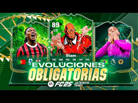 10 EVOLUCIONES OBLIGATORIAS EN EA FC 25 ULTIMATE TEAM !!