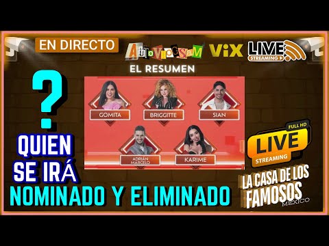 🚨NOMINADO LA CASA DE LOS FAMOSOS MÉXICO ENVIVO