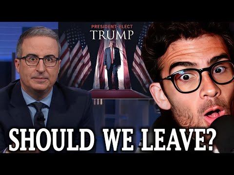 John Oliver On Trump’s Reelection | Hasanabi Reacts