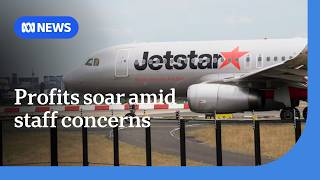 YouTube video thumbnail: Jetstar Reports Record Profits as Workers Demand More pay