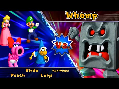 Mario Party 9 - Boss Rush Challenge - Bowser Jr. vs Luigi vs Sonic vs Rosalia (Master Difficulty)