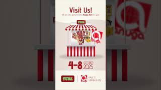 We are present at the Anuga fair this year #tunafood #tunasucuk #food #foodie #döner #pizza #cologne