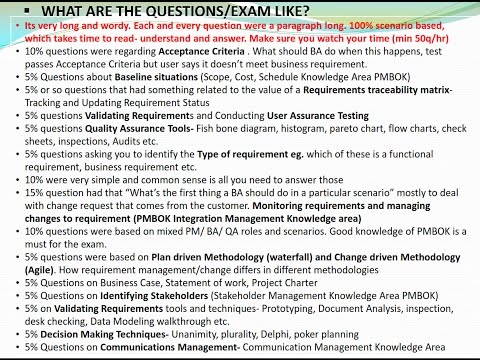 PMI PBA Exam Review and Tips