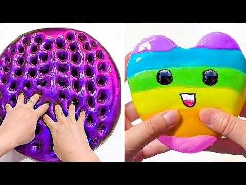 3 Hours Of Oddly Satisfying Slime ASMR - Relaxing Videos for Better Sleep 3414