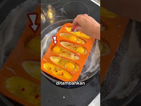 MENGKUKUS TELUR MENGGUNAKAN CETAKAN JAGUNG!!