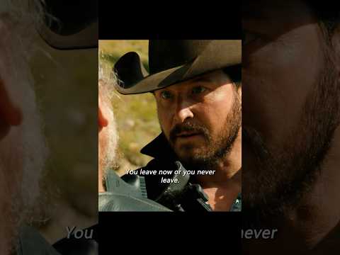 You can either get out of here right now,or you can be buried here. #yellowstone  #shorts #crime
