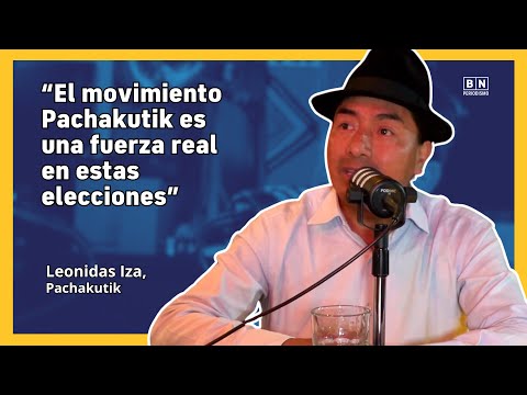 Leonidas Iza: "Las elecciones son mecanismos de engaño al pueblo" | Presidenciales 2025 | BN