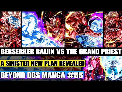 Beyond Dragon Ball Super Berserker Raijin Vs The Omni Grand Priest Intensifies! Raijins Hidden Plan