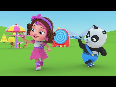 Pinky and Panda Play in Park | Part 3