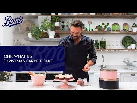 John Whaite | Christmas Carrot Cake Recipe | Boots UK