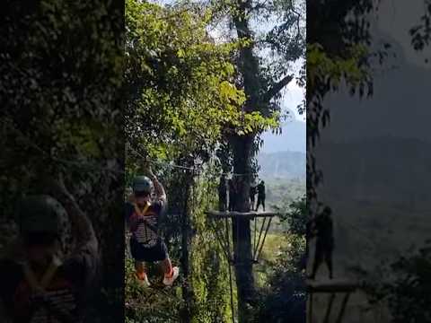 ZiplinewithmyfriendinBlueLagoon“Lao”laos