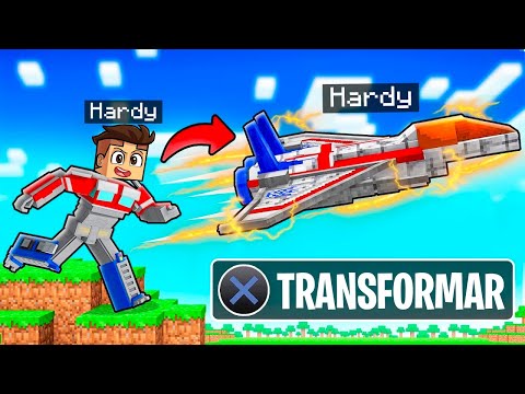 Sobreviví 100 DÍAS Siendo un TRANSFORMER en Minecraft!