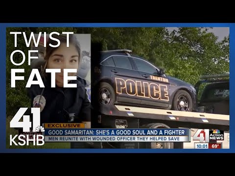 Twist of fate: Good Samaritans positioned to help Trenton police officer