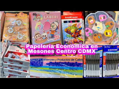 Llegó lo de Papelería, hojas, papel china y cositas Kawaii Capibara, Labubu MESONES CENTRO CDMX