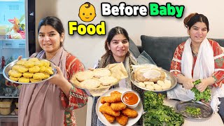 Food Preparation Before Baby Delivery👶 | Family Ke Liye Kya Kya Banaya🍔