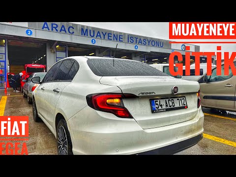 FİAT EGEA İLK MUAYENE | TÜM AŞAMALAR | MUAYENEDEN GEÇTİ Mİ?