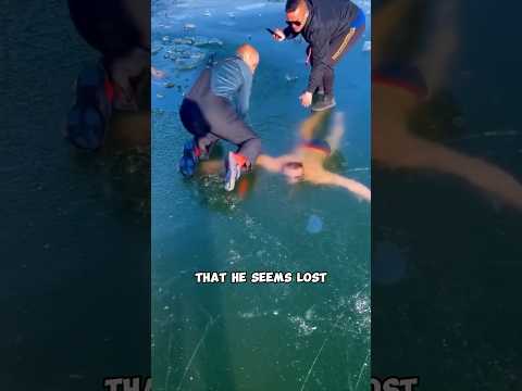 This guy wasn’t actually in danger