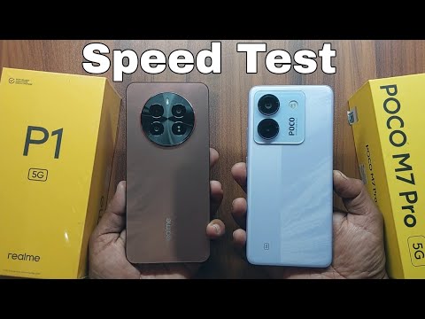 Poco M7 Pro vs Realme P1 Speed Test Comparison?