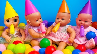 🎈Аннабель НЕ ПОВЕРИЛА своим глазам! Что мама сделала с бассейном?! 🎉