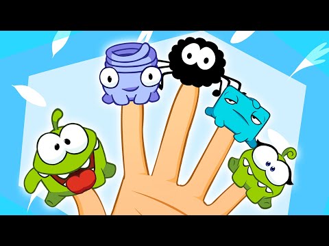 Finger Family | Cartoni Animati | Impara Con Om Nom | Om Nom Famiglia Delle Dita