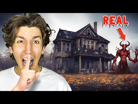 Surviving World's MOST HAUNTED HOUSE (Ghost Caught On Cam)