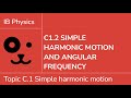 Simple Harmonic Motion and Pendulum Concepts