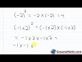 Understanding Exponents and Negative Bases