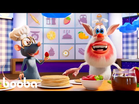 BOOBA: Food Puzzle |  Bánh kếp mặt cười  | Phim Hoạt Hình Vui Nhộn Cho Trẻ Em