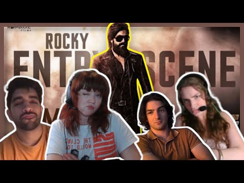 Rocky Bhai Mass Entry Scene | REACTION | KGF 2 | Yash | Prashanth Neel | Vijay Kiragandur