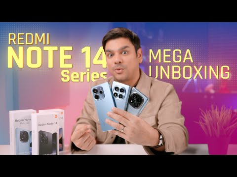 Redmi Note 14 Series Mega Unboxing | What’s New?