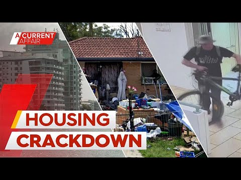 Cracking down on public housing freeloaders | A Current Affair