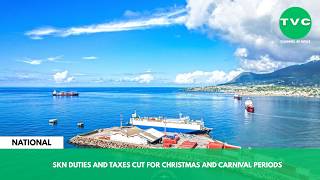 YouTube video thumbnail: SKN Duties And Taxes Cut For Christmas And Carnival Periods