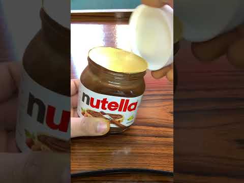 اغرب حاجه في النوتيلا حيرت العالم😱🔥