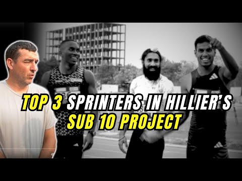 Top 3 Sprinters in Hillier’s Sub 10 Project