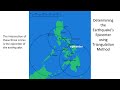 Determining Earthquake Epicenter Concepts