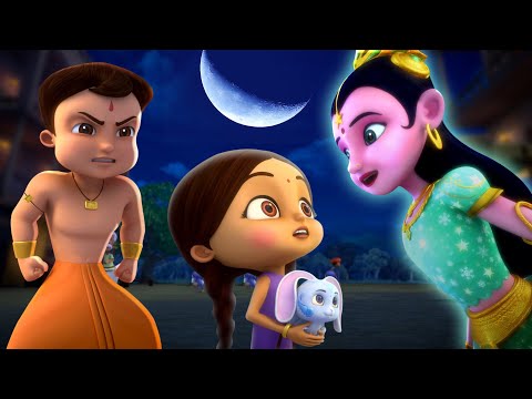 Chhota Bheem aur Chand Pari ki Kahani | Moon Cartoons for Kids | Fairy Tale for Children