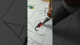 Coloring Anime "EYE" ✨.    #anime #viral