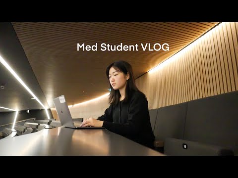 MED STUDENT VLOG| Productive days in my life, studying for exams, Macbook vs. iPad, having fun