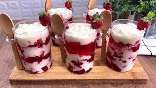 Como Fazer Doce Fitness de Morango e Chocolate Branco Sem Culpa