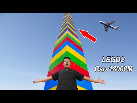 NTN - Tôi Đã Xây Tháp Lego Cao Nhất Thế Giới (I Built The World's Tallest Lego Tower)