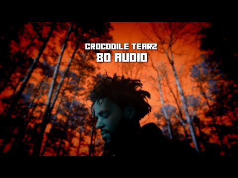 J Cole - Crocodile Tearz | 8D Audio🎧 [Best Version]