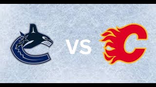 Calgary Flames vs vancouver Canucks 09/06/2024