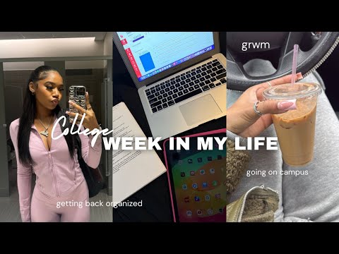 VLOG| college days in my life, grwm, outfit ideas, chit chat