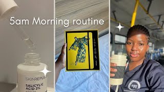 My 5AM Medical Student Morning Routine (productive & motivating) ft AURA HEALTH