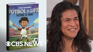 YouTube video thumbnail: "Ted Lasso" Actor Cristo Fernández Shares new Children's Book "Fútbol Is Life"