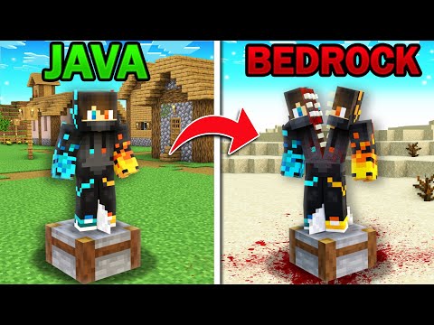 70 Minecraft Java Vs Bedrock Facts! 😎