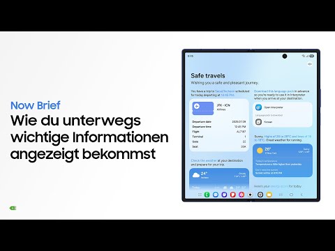 Wie du Now Brief benutzt | Galaxy Z Fold7 | Samsung